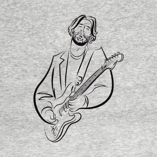 Eric Clapton by thechromaticscale